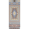 Schumacher Shell Grotto Panel B Onyx Multi Wallpaper