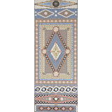 Schumacher Shell Grotto Panel B Onyx Multi Wallpaper