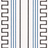 Schumacher Greco Stripe Ivory Wallpaper
