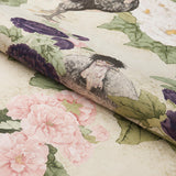 Schumacher Lady Hollyhock Creme Fabric