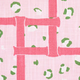 Schumacher Fancy Beast Indoor/ Outdoor Palm Beach Pink Fabric