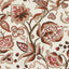 Schumacher Alexandra Vine Linen Natural & Spice Fabric