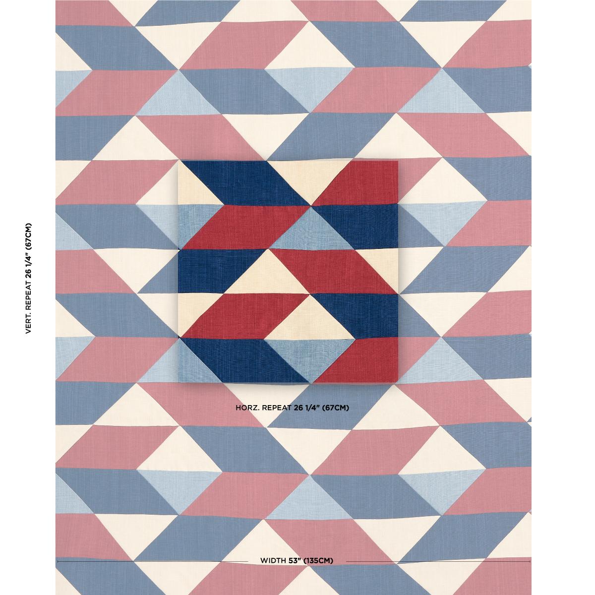 Schumacher Erindale Americana Fabric