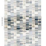 Schumacher Carlisle Patchwork Indigo Fabric