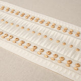 Schumacher Tahiti Tape Ivory Trim