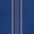 Schumacher Greco Stripe Navy Wallpaper