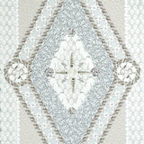 Schumacher Shell Grotto Panel B Seafoam Wallpaper