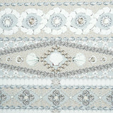 Schumacher Shell Grotto Panel B Seafoam Wallpaper