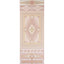 Schumacher Shell Grotto Panel B Coral Wallpaper