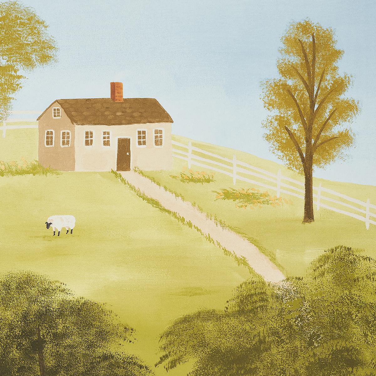 Schumacher Eaton'S Landscape Panel Set Document Wallpaper