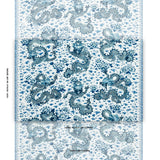 Schumacher Empress Dragon Delft Fabric