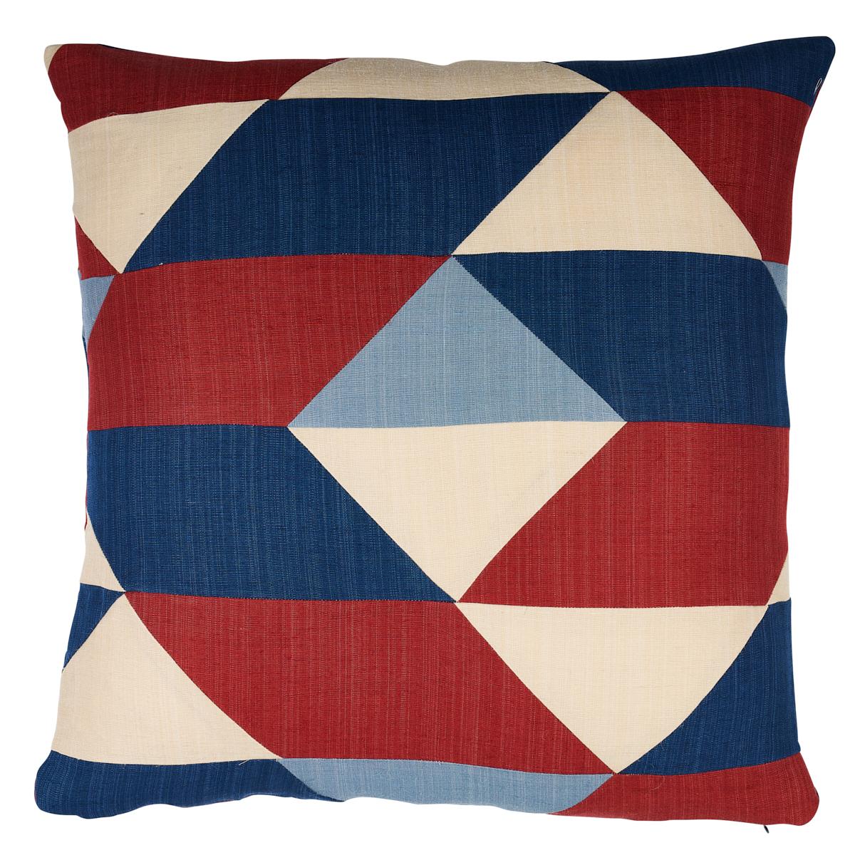Schumacher Americana 22" x 22" Erindale Pillow