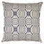 Schumacher Navy 20" x 20" Francestown Coverlet Pillow