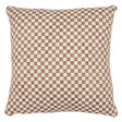 Schumacher Brown 16" x 16" Elkhart Pillow