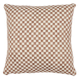 Schumacher Brown 16" x 16" Elkhart Pillow