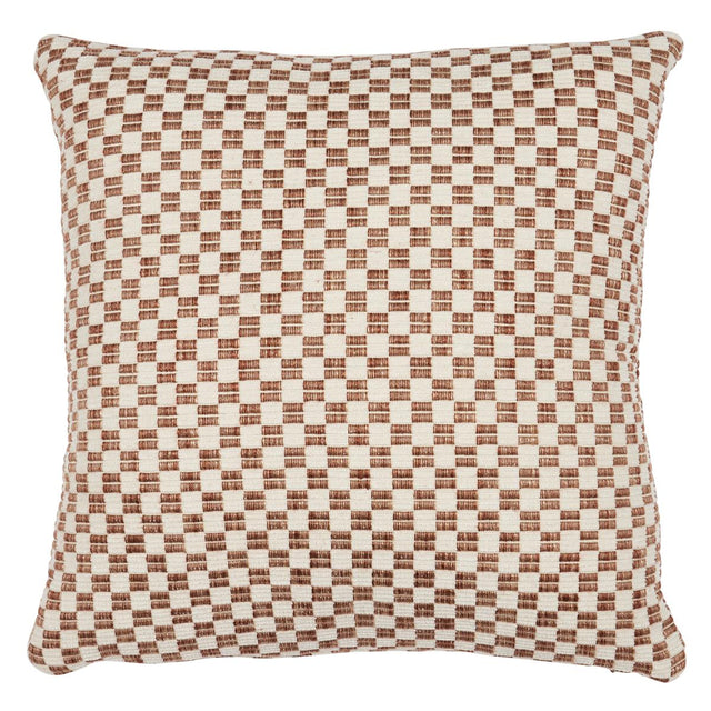 Schumacher Brown 16" x 16" Elkhart Pillow