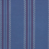 Schumacher Greco Stripe Navy Fabric