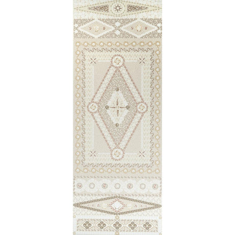 Schumacher Shell Grotto Panel B Sand Wallpaper