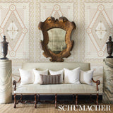 Schumacher Shell Grotto Panel B Sand Wallpaper