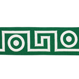 Schumacher Plato Tape Green Trim