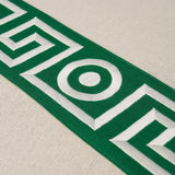 Schumacher Plato Tape Green Trim