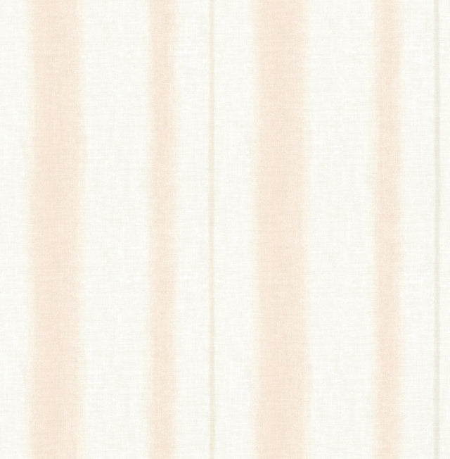 A-Street Prints Alena Blush Soft Stripe Wallpaper