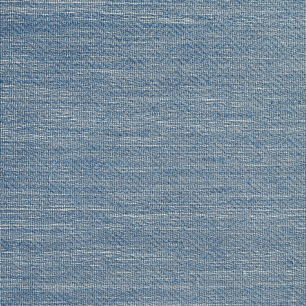 Phillip Jeffries Lush Linen Exuberant Blue Wallpaper