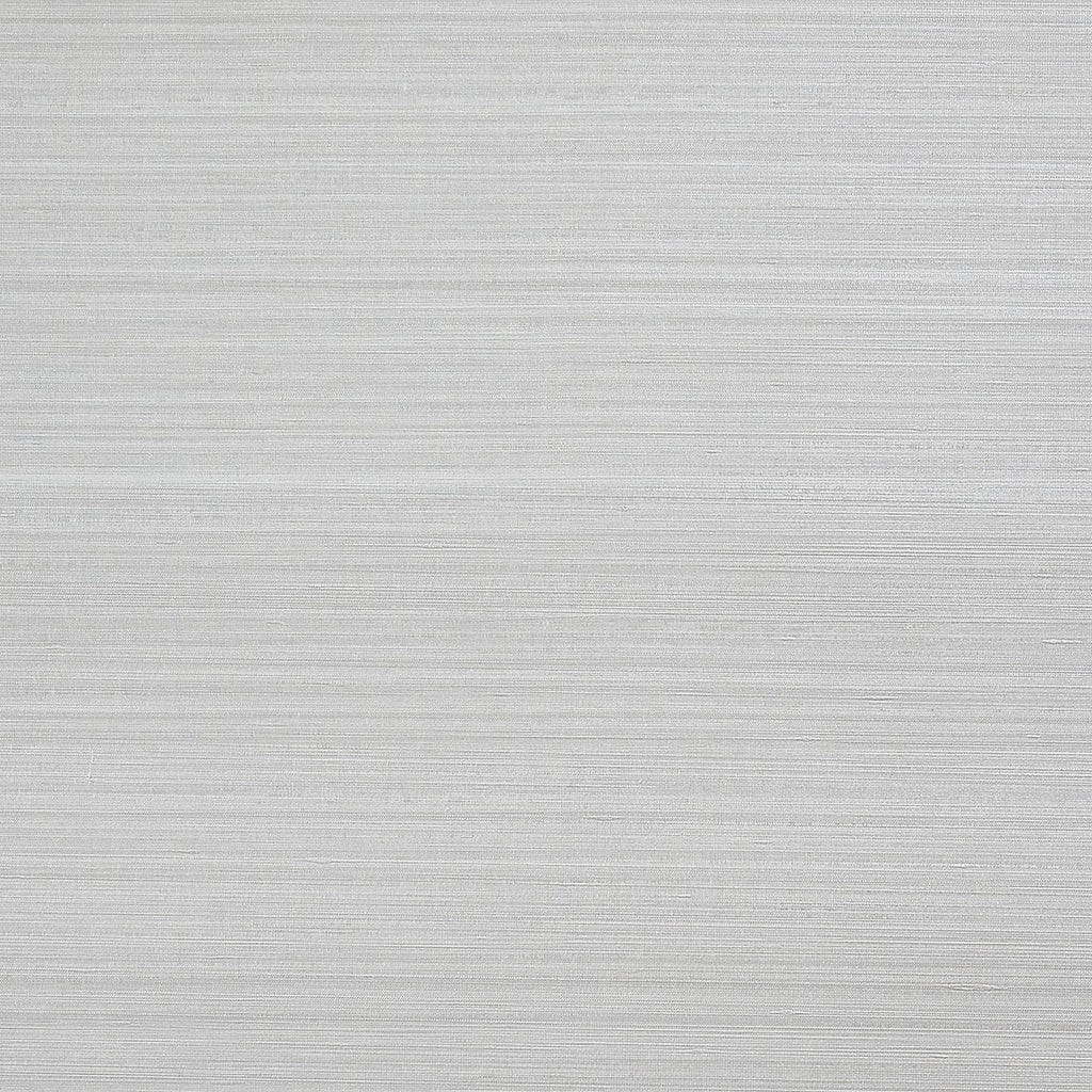 Phillip Jeffries Vinyl Silk and Abaca White Plaster Wallpaper