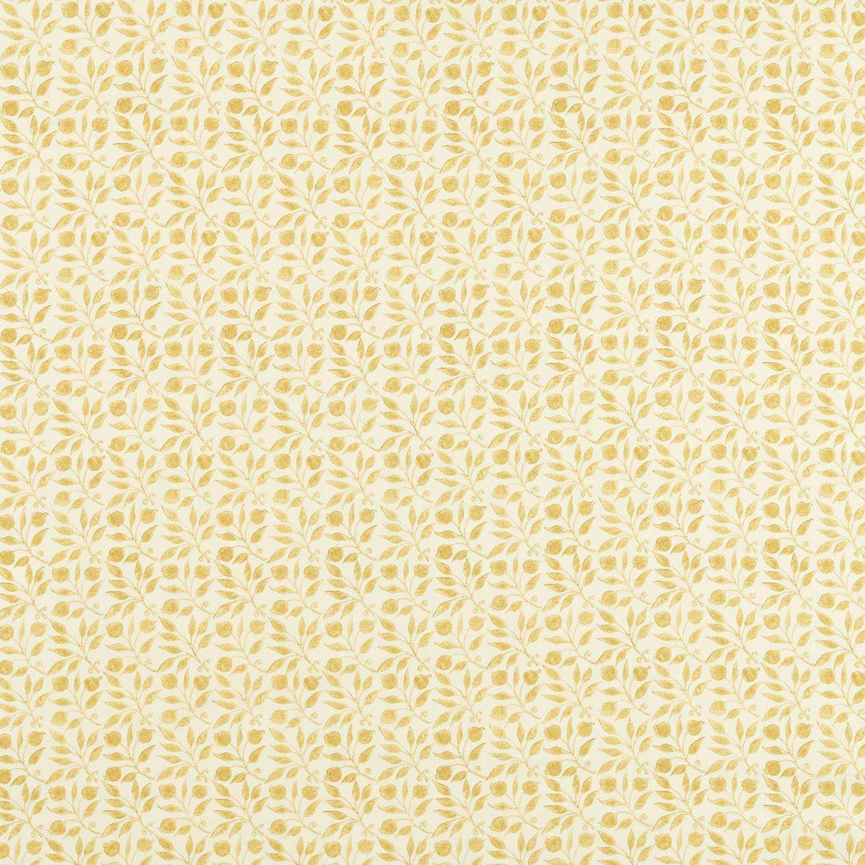 Morris & Co Rosehip Wheat Fabric