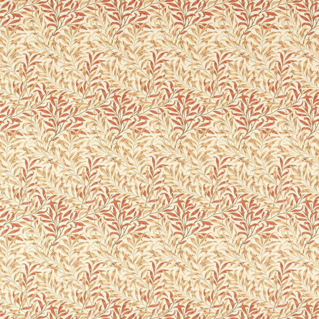 Morris & Co Willow Bough Russet/Wheat Fabric