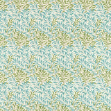 Morris & Co Willow Bough Nettle/Sky Blue Fabric