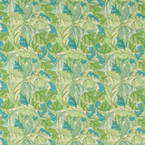 Morris & Co Acanthus Nettle/Sky Blue Fabric