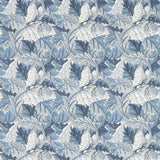 Morris & Co Acanthus Indigo Fabric