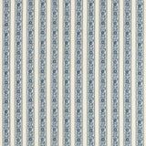 Morris & Co Fruit Stripe Indigo Fabric