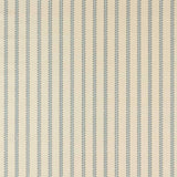 Morris & Co Holland Park Stripe Slate/Linen Fabric