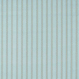 Morris & Co Holland Park Stripe Mineral Blue Fabric