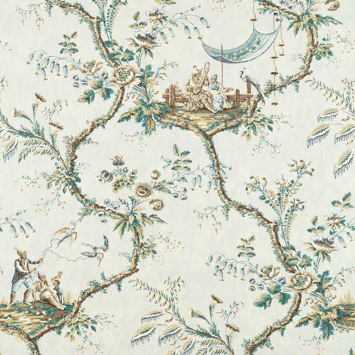 Zoffany Emperors Musician La Seine Fabric