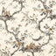 Zoffany Emperors Musician Charcoal Fabric