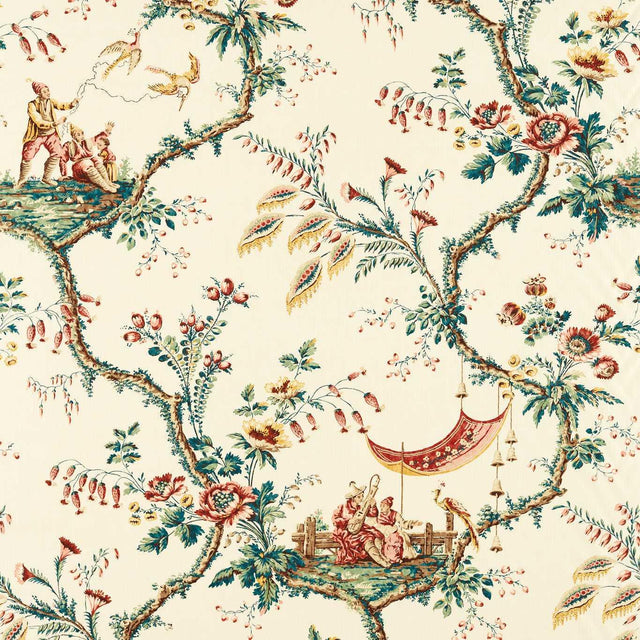 Zoffany Emperors Musician Russet Fabric