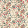 Zoffany Coromandel Print Indigo Fabric