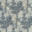 Zoffany Italian Garden Indigo Fabric