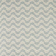Zoffany Dragon Flamestitch Blue Stone Fabric