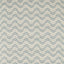 Zoffany Dragon Flamestitch Blue Stone Fabric