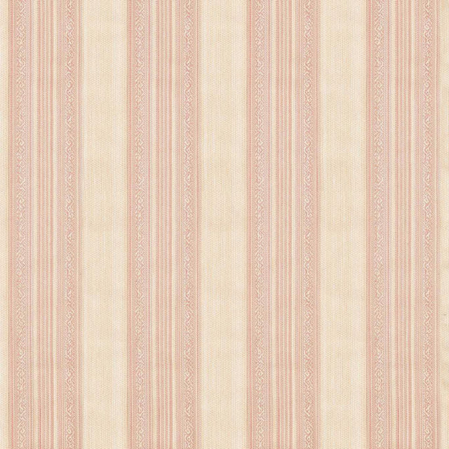 Zoffany Hanover Stripe Tuscan Pink Fabric