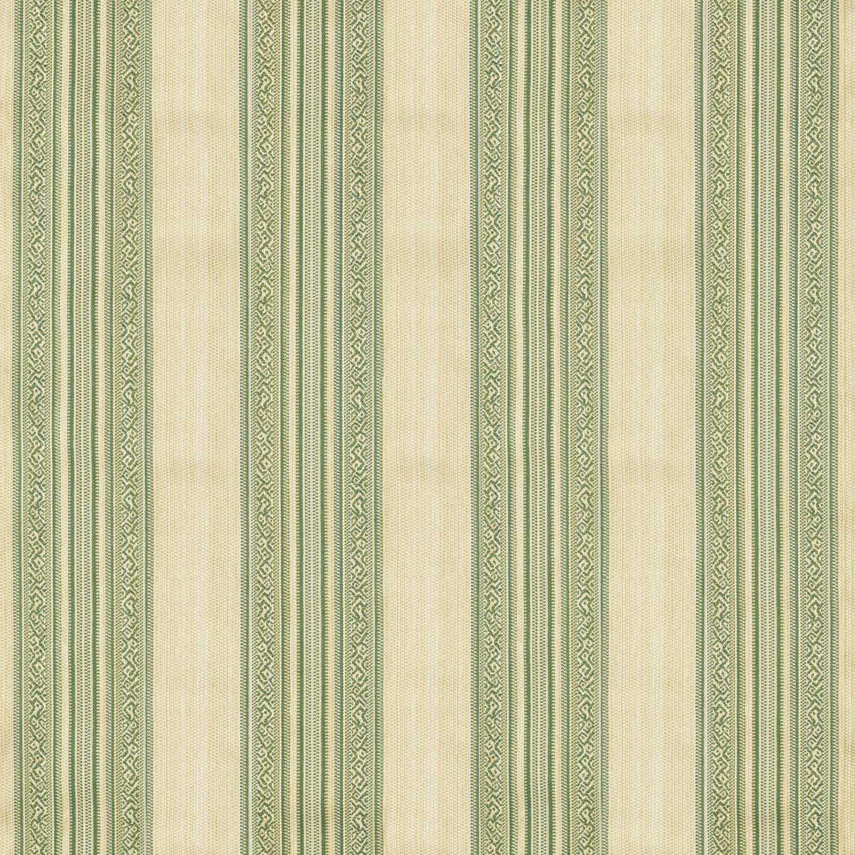 Zoffany Hanover Stripe Evergreen Fabric