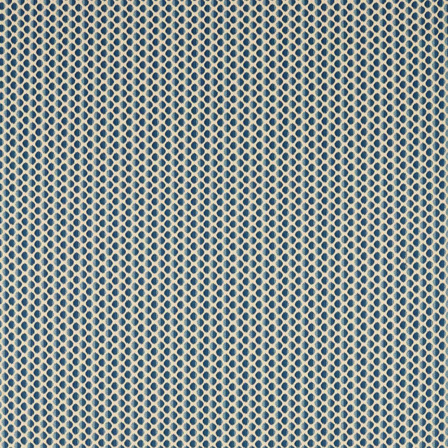 Zoffany Seymour Spot Indigo Fabric