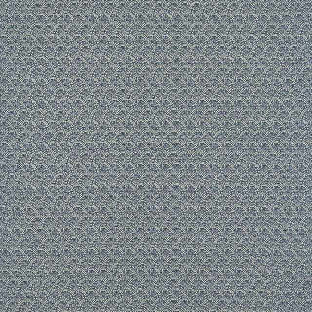 Zoffany Tudor Damask Indigo Fabric