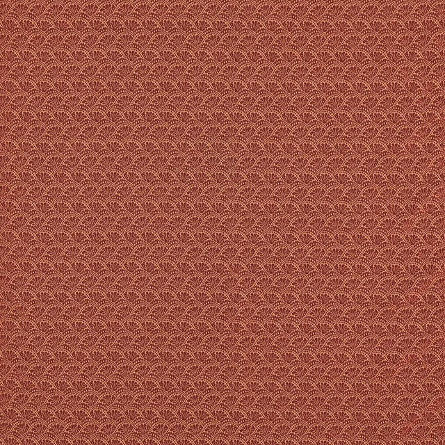 Zoffany Tudor Damask Cochineal Fabric