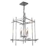 Hubbardton Forge 2023 Sterling Tura 4-Light Medium Chandelier