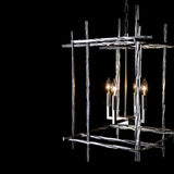 Hubbardton Forge 2023 Sterling Tura 4-Light Medium Chandelier